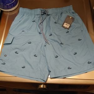 NWT MEN'S BASS  SWIM TRUNKS.